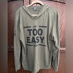 Women’s Army Performance Shirt/Hoodie Green XL